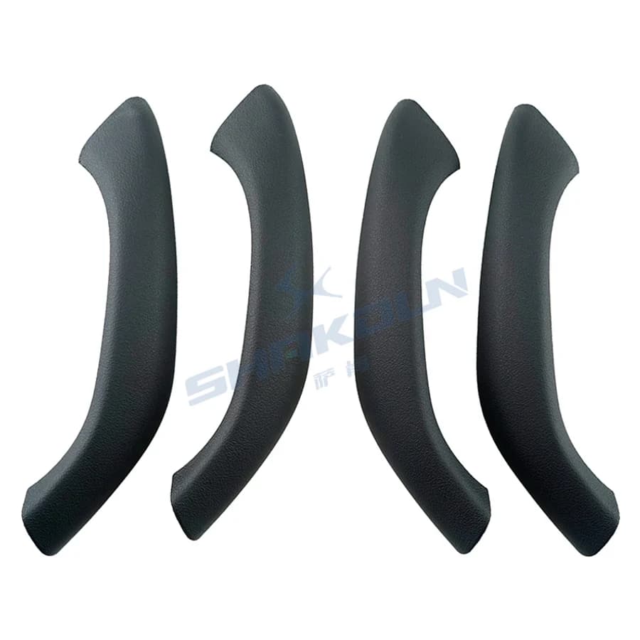 Interior Door Handle (4-Piece Set, Black)